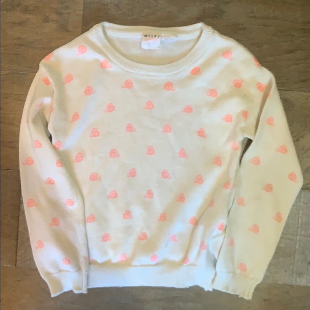 Girls size 7 Roxy Teenie Wahine sweater